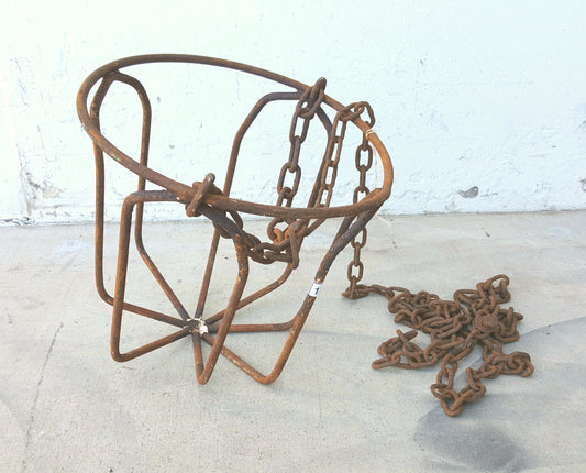 Rusty Hanging Planter