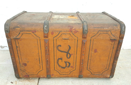 Antique Hard Sided Trunk