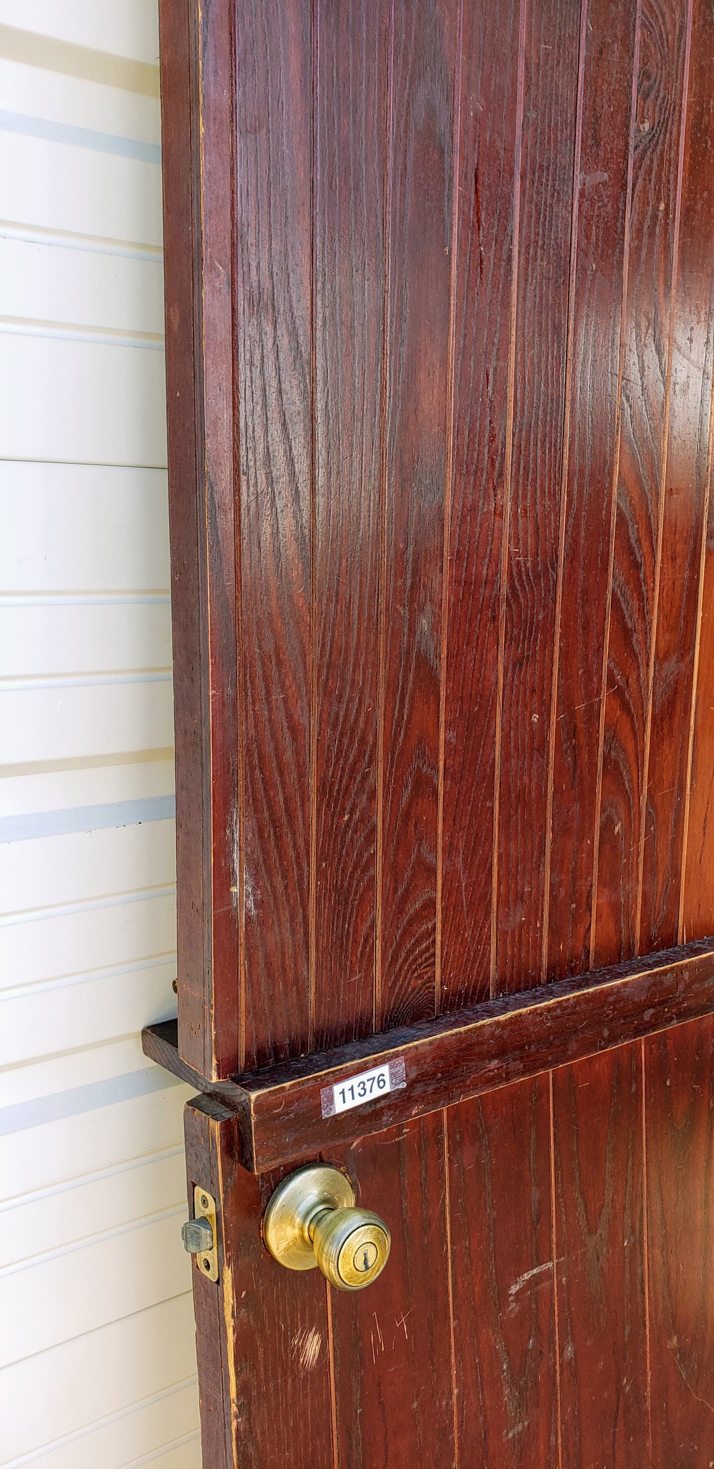 Antique Single Oak Dutch Door