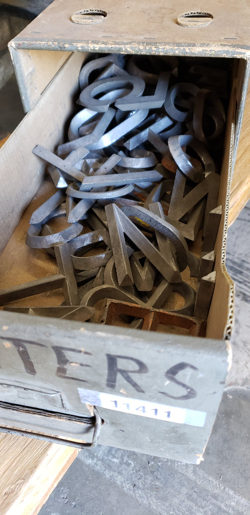 Decorative Metal 3.5" Alphabet Letters (sold individually)