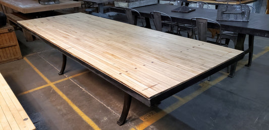 10' Reclaimed Bowling Alley Table