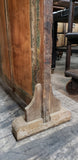 24 Pane Repurposed Arched Mirror