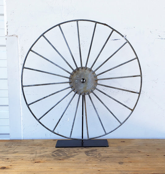 Spoked Wheel on Stand