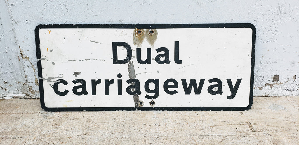 English Dual Carriageway Sign