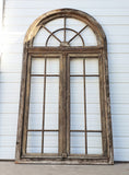 Pair of 6 Lite French Windows and Half Round Transom Set (No Glass)
