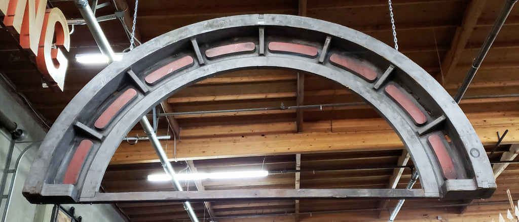 Large Wooden Arch Foundry Mold