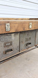 Industrial 3 Drawer Work Table