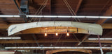 Repurposed Canoe Pendant Light