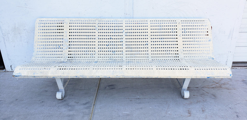 French Metal Bench