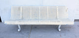 French Metal Bench