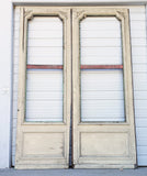 Pair of Windowed French Antique Doors