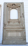 Antique Ornate Half Lite Single Wood Carved Door