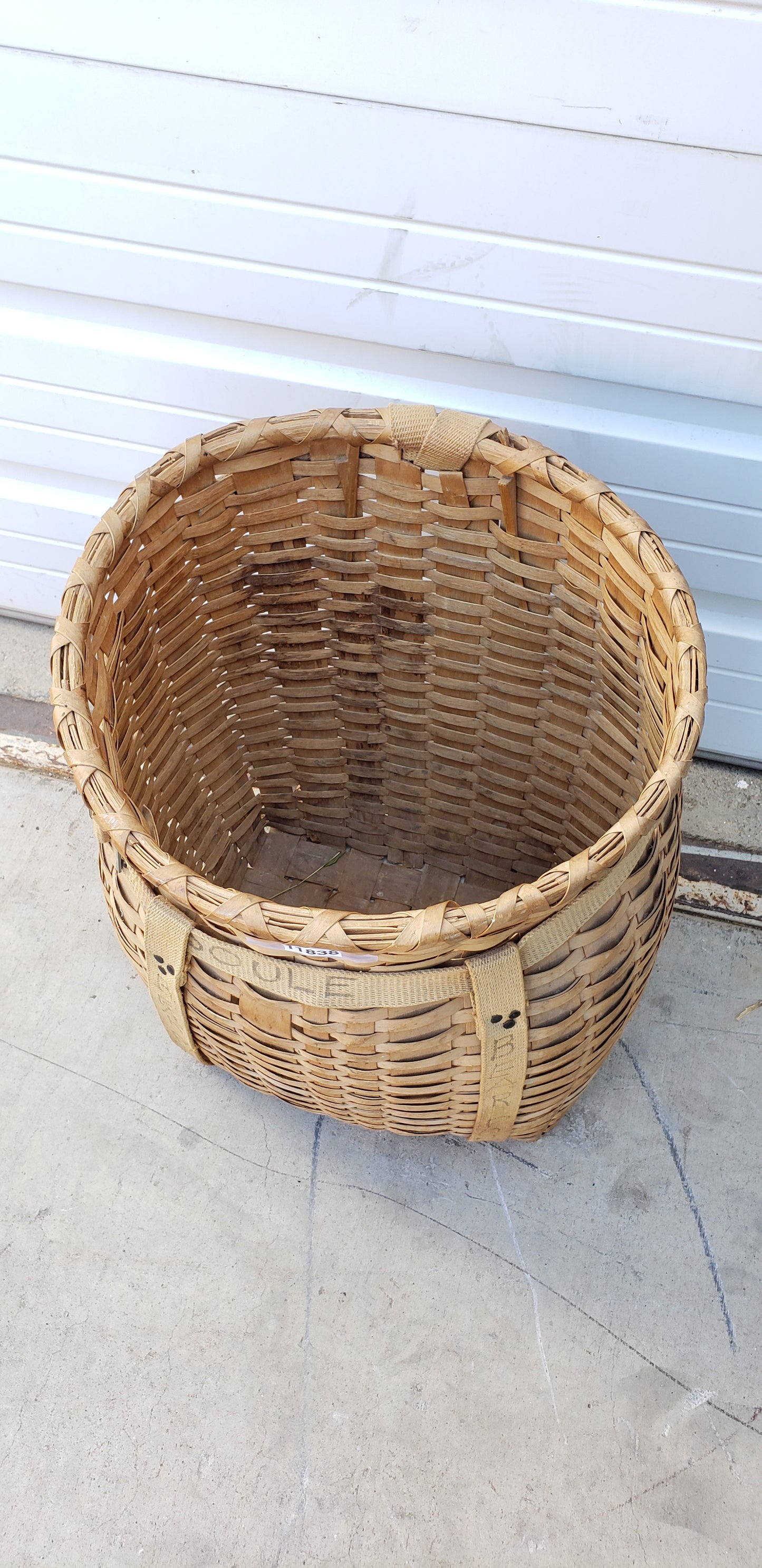 Woven Gathering Basket (Bear Pond)