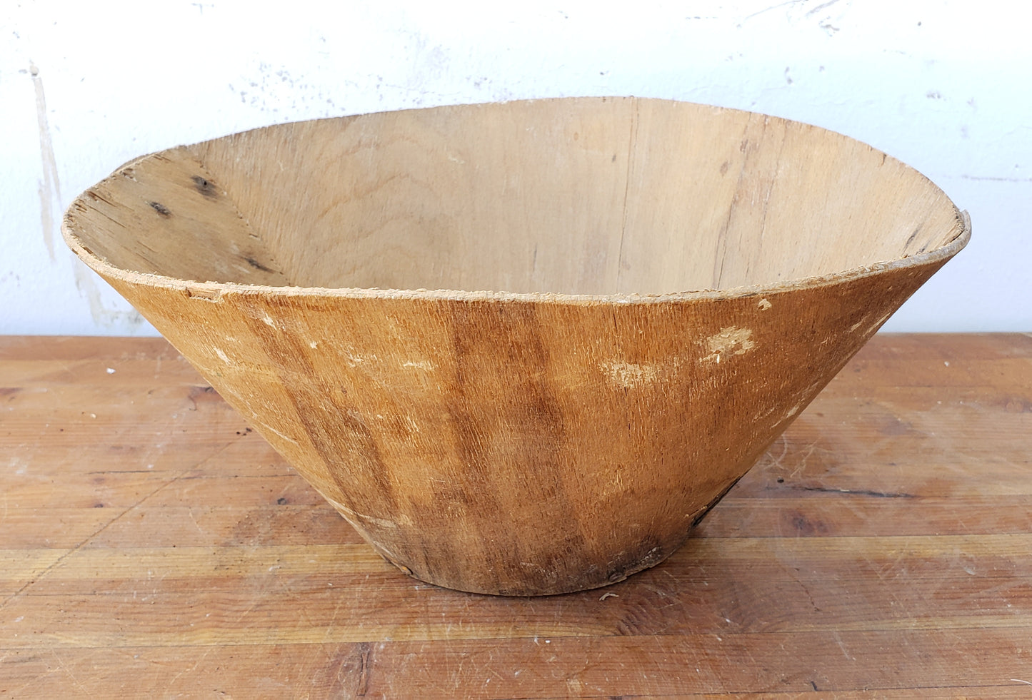 Small Round Wooden Bowl