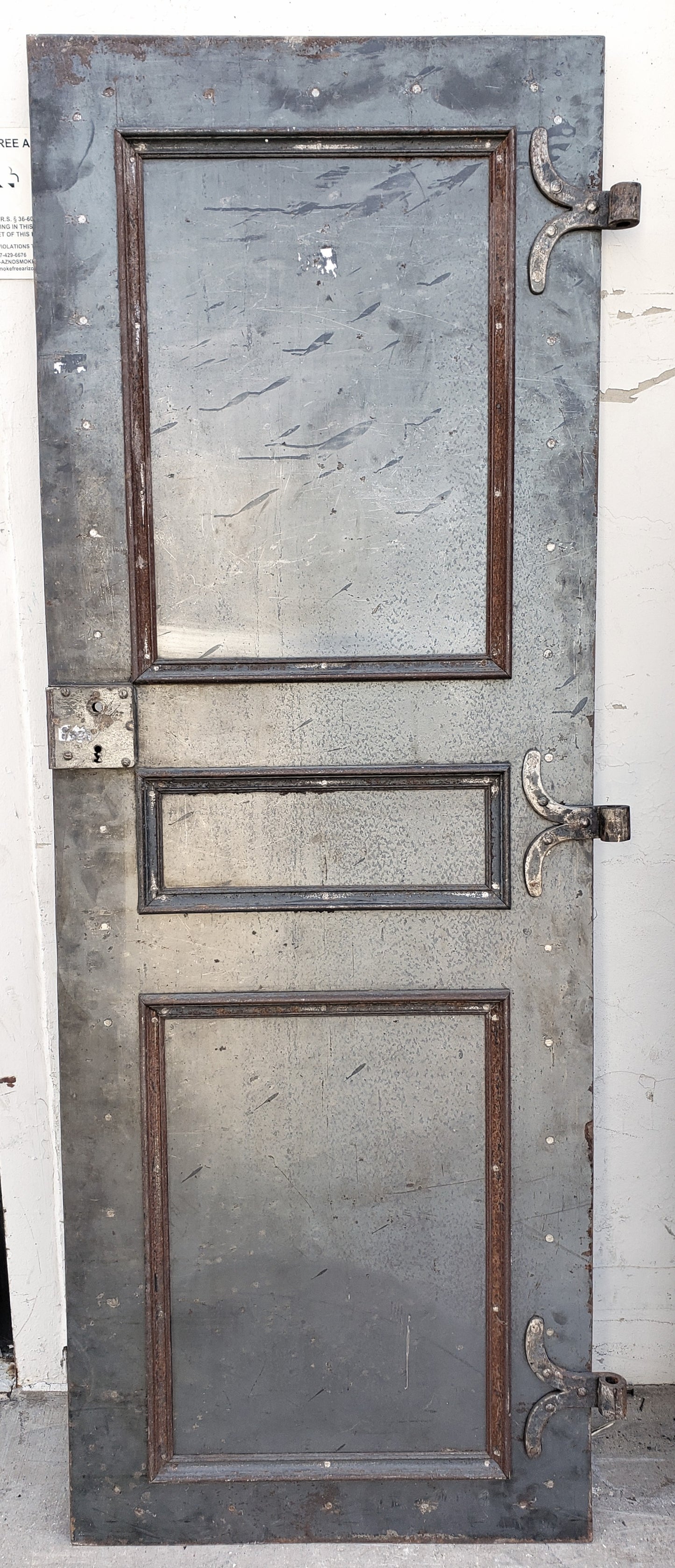 Industrial Steel Metal Single Door