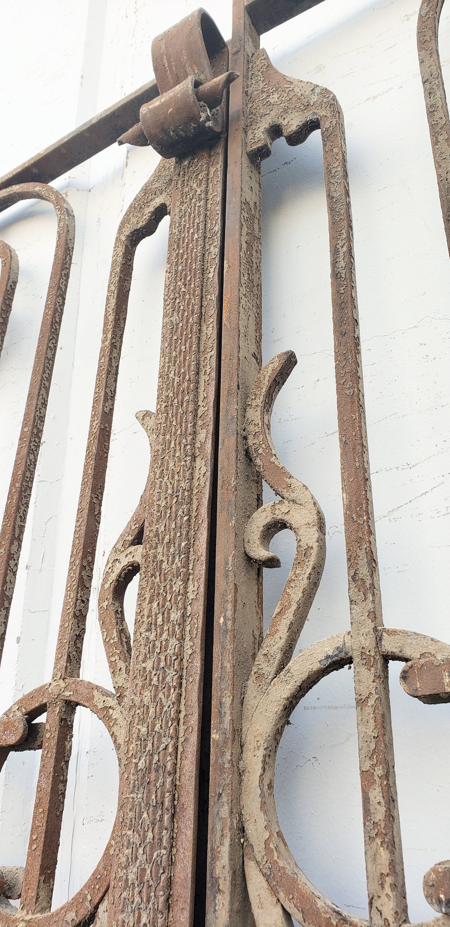 Pair of Ornate Iron Gates