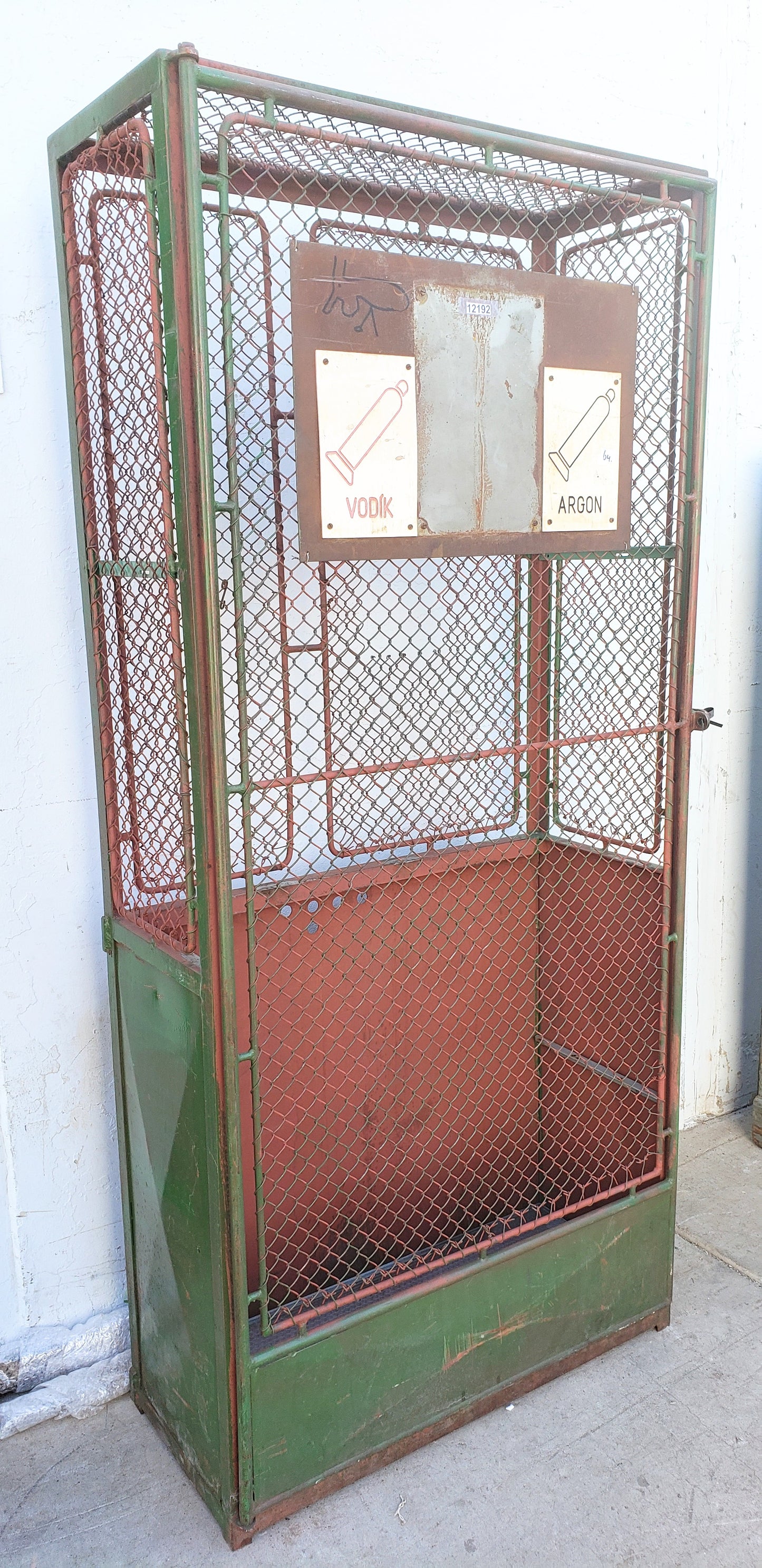 Industrial Iron Cabinet