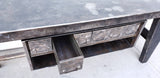 Industrial 6 Drawer Heavy Steel Island Work Table