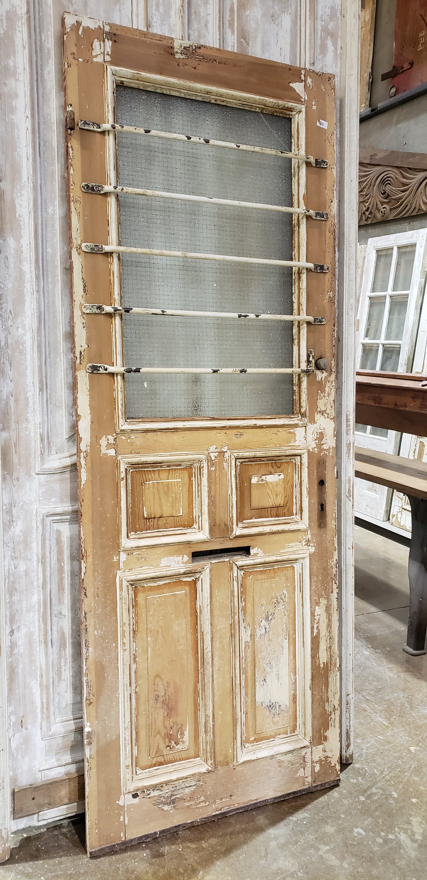 Single Antique Wooden Door