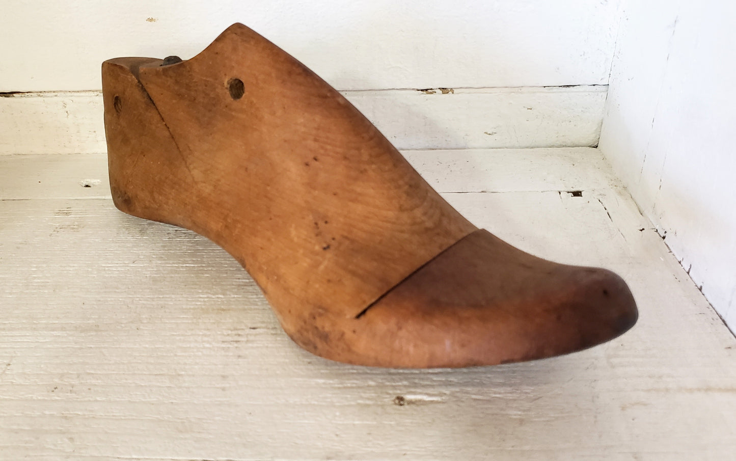 Antique Wooden Shoe Mold