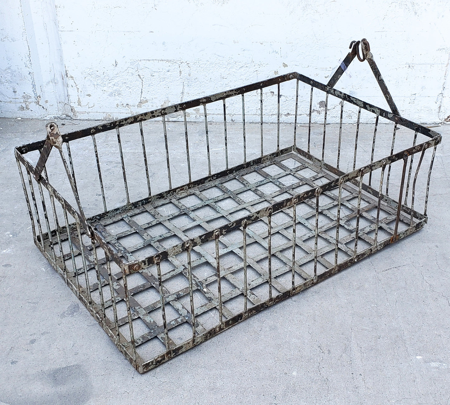 French Zinc Crate