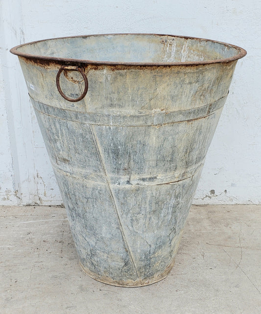 Galvanized Metal Wine Harvesting Bucket