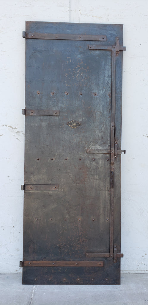 Industrial Iron Single Metal Fire Door