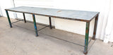 Industrial Iron Work Table