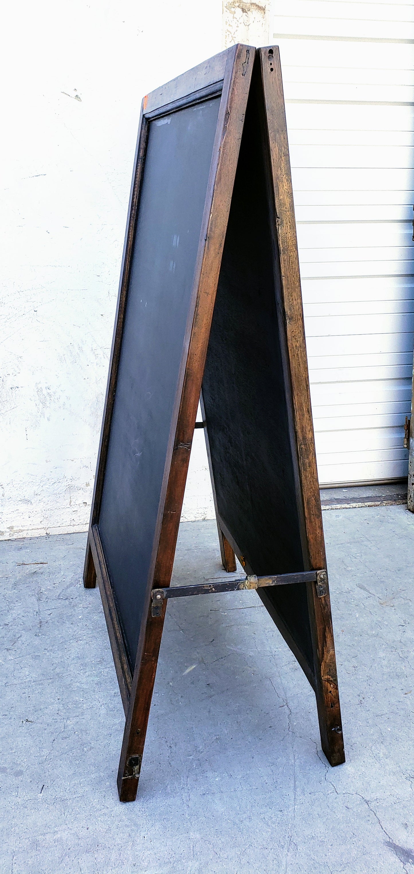 Wooden A-Frame Chalkboard