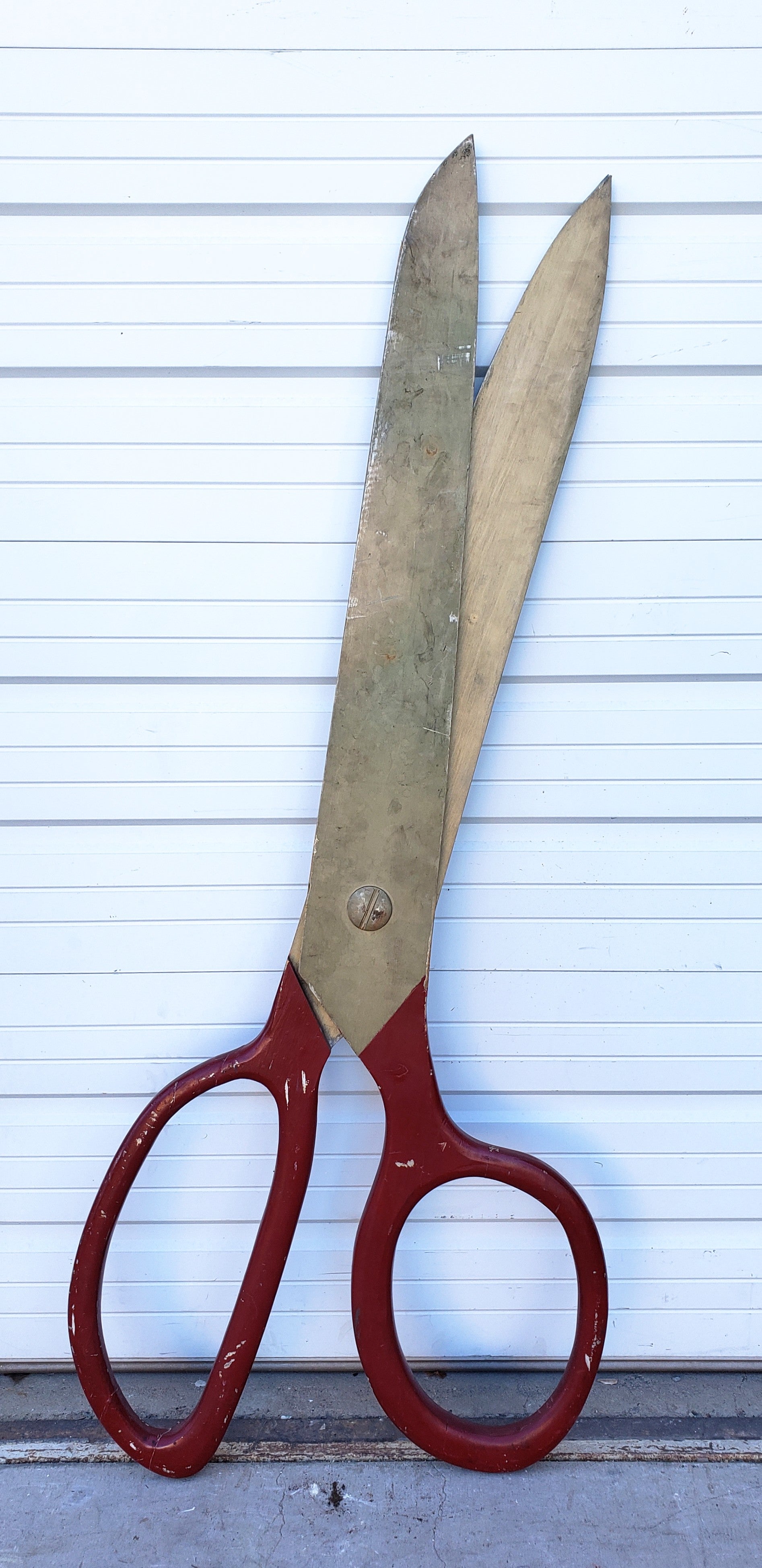 Oversized Scissors from an East Coast Store – Antiquities Warehouse