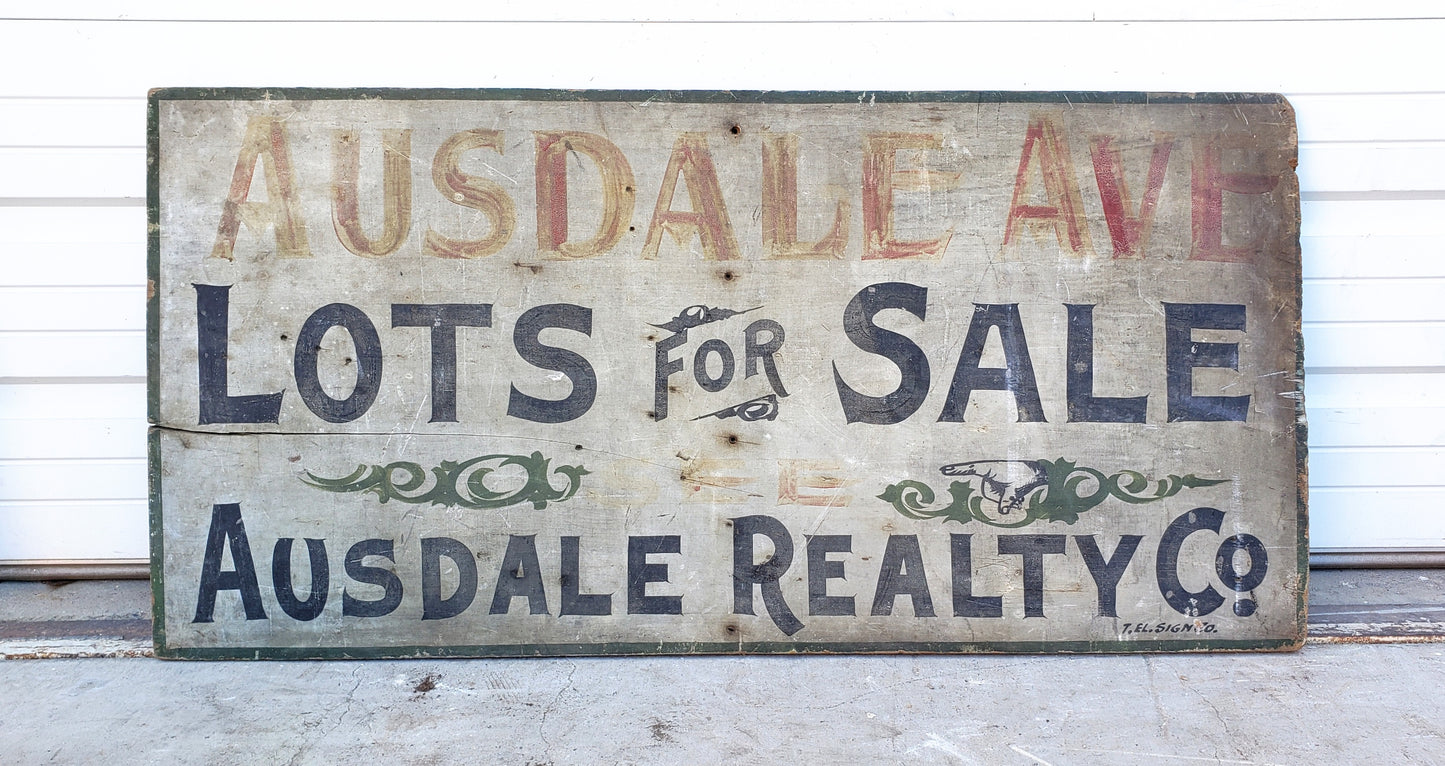 Ausdale Ave Realty Sign