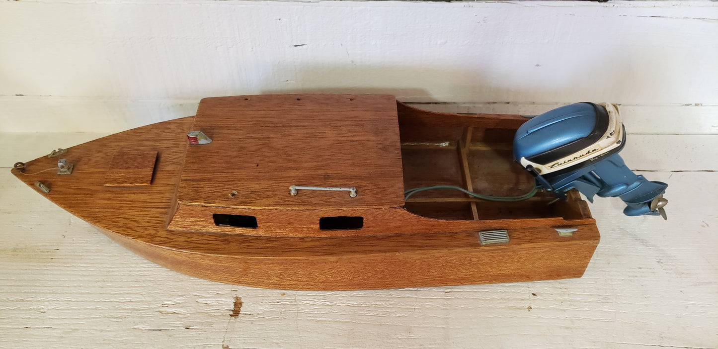 Wooden Model Boat