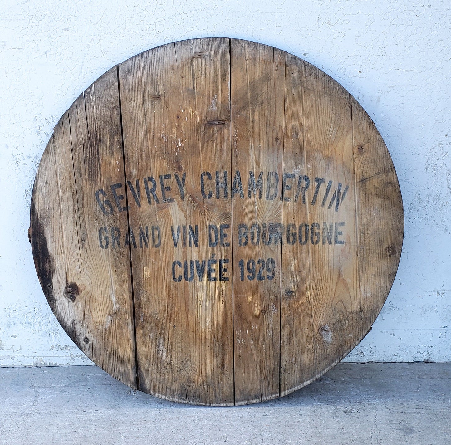 French Wine/Champagne Barrel Top