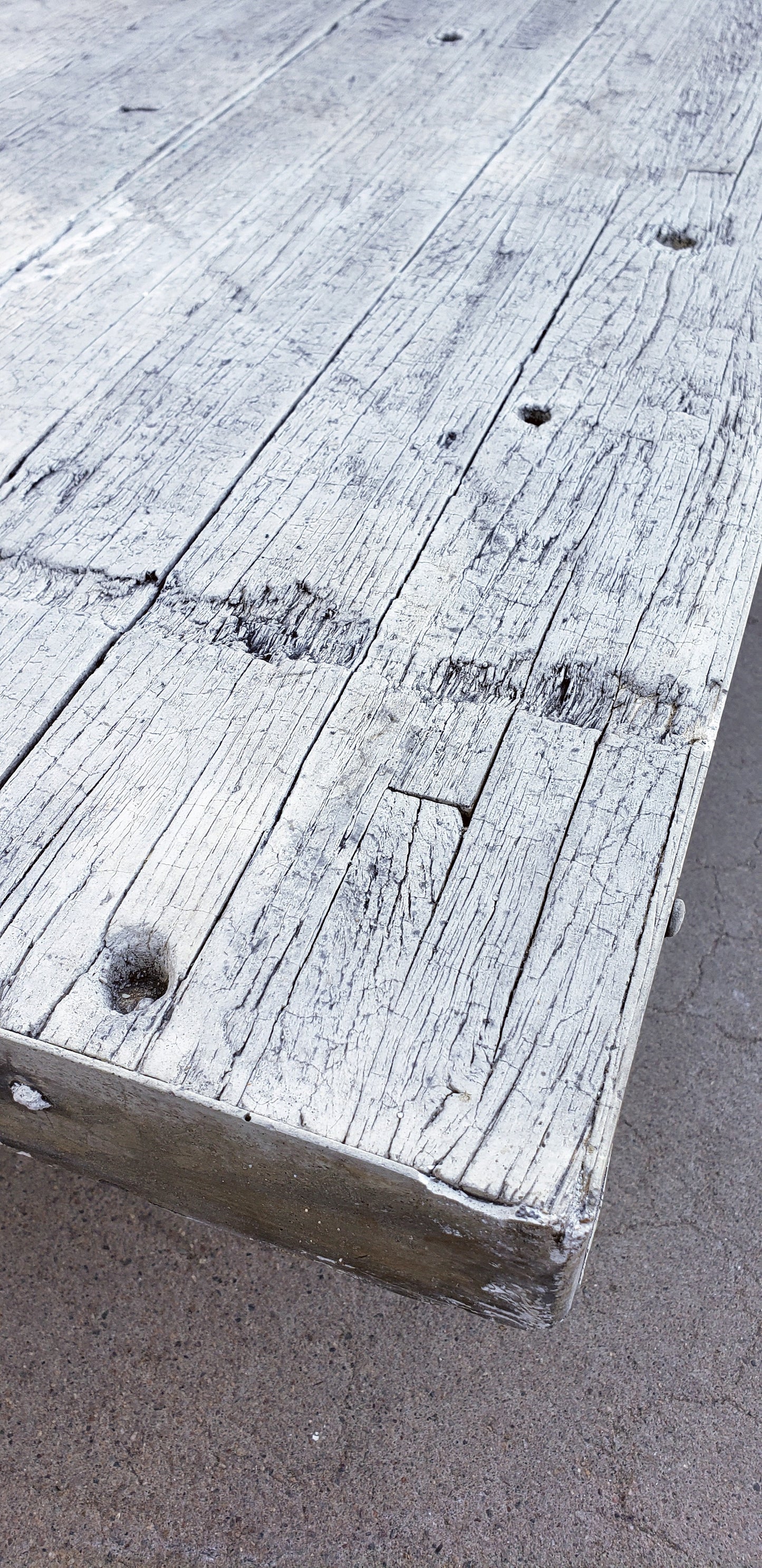 Faux Bois Concrete Table Top