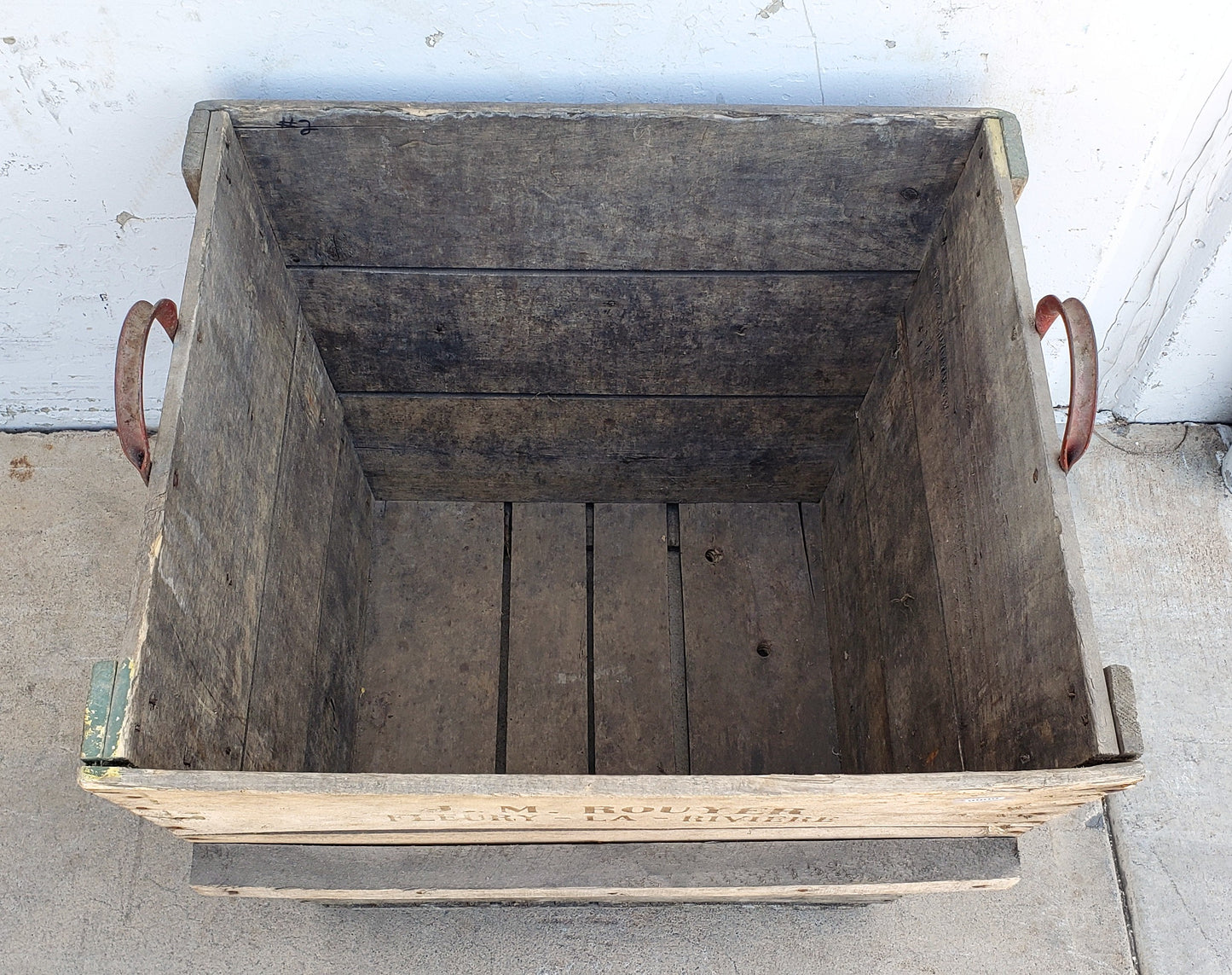 Antique Champagne Crate