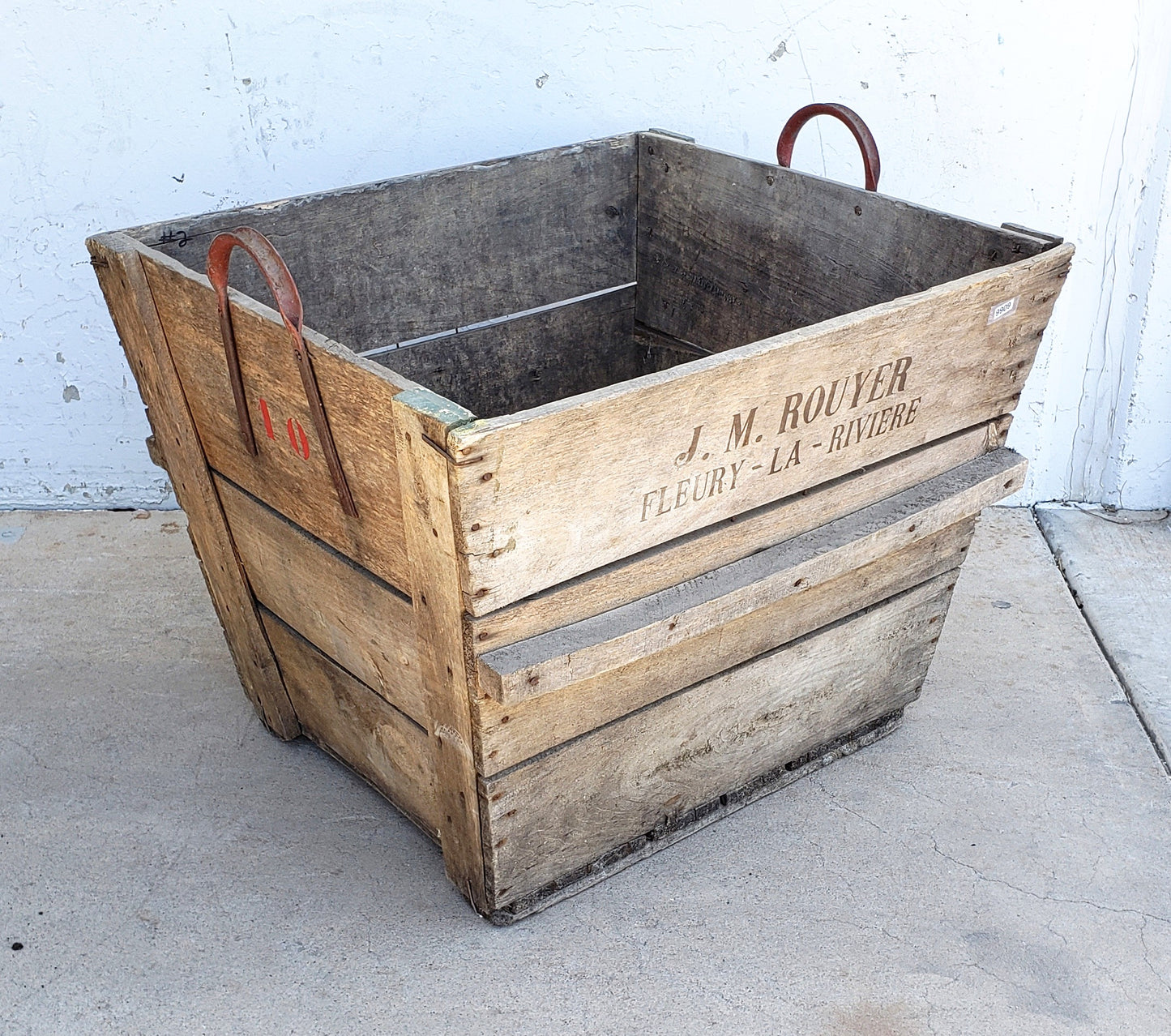 Antique Champagne Crate