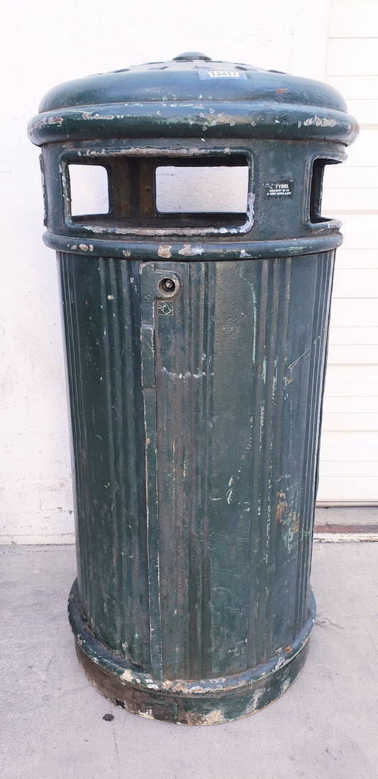 Industrial Iron Garbage Can (Container)