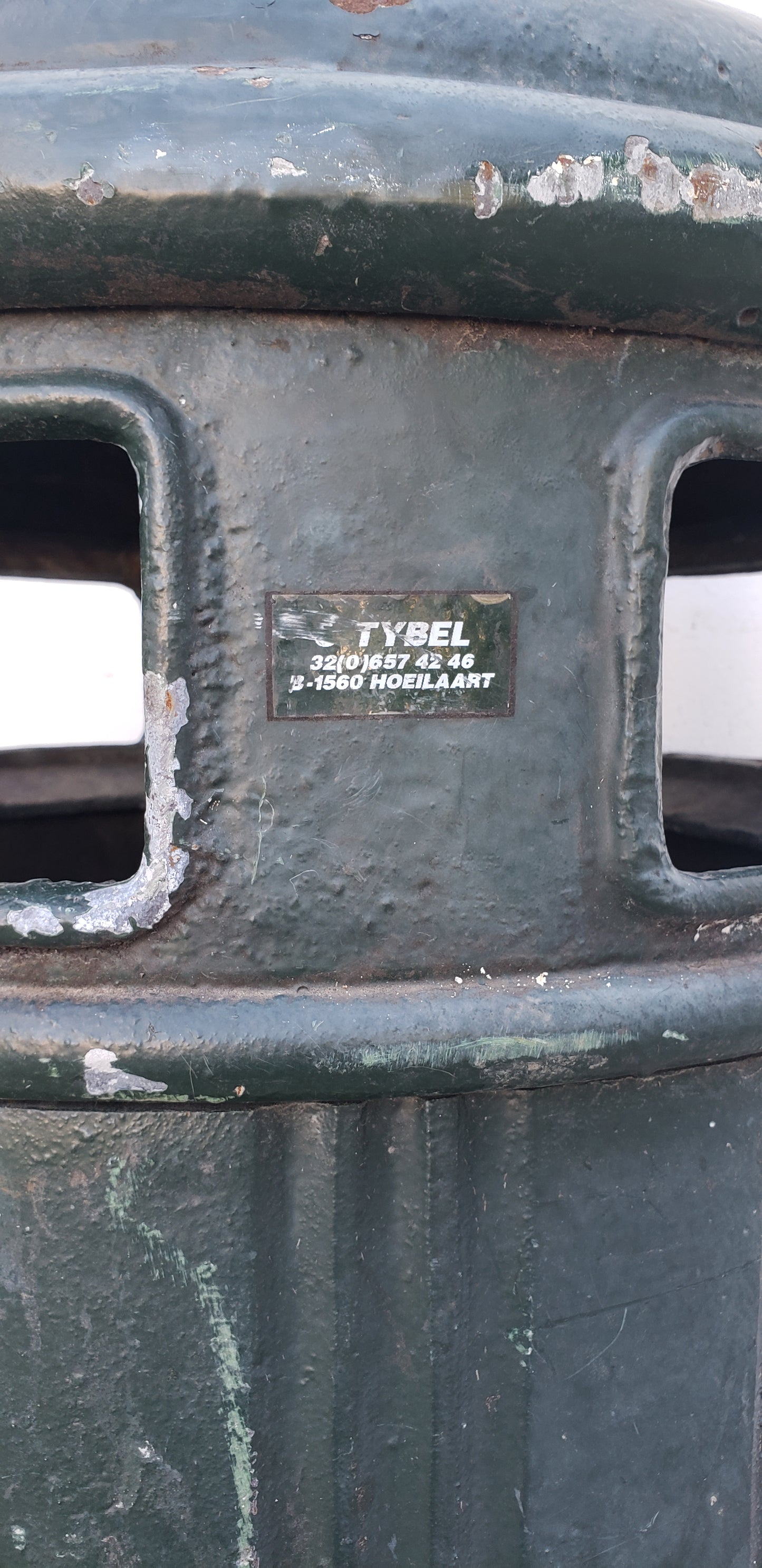 Industrial Iron Garbage Can (Container)