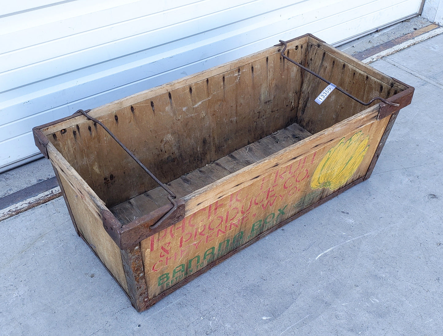Pacific Fruit & Produce Banana Crate