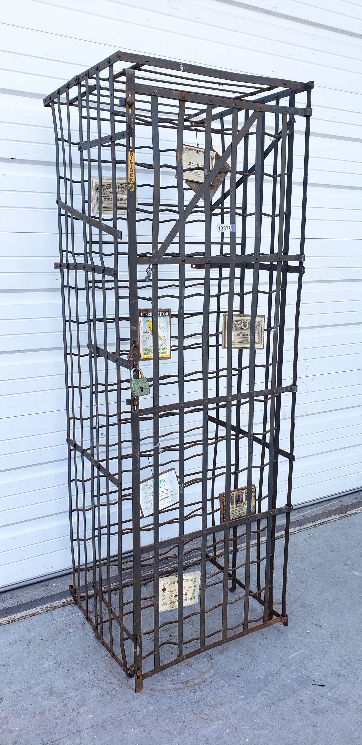 Antique French Wine Cage / Rack