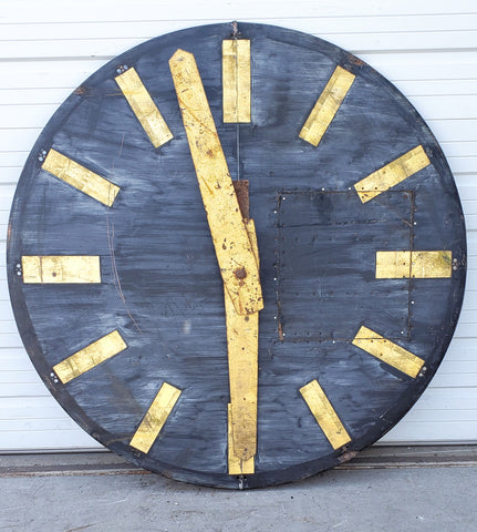 French Clock Face with Hands