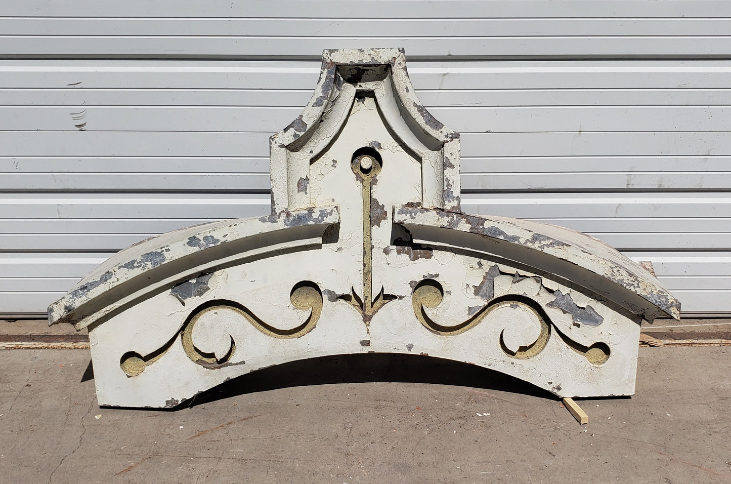 Antique Architectural Galvanized Tin Header (2 Styles)