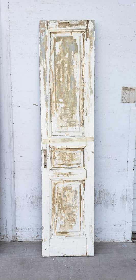 Single 3 Panel Wood Door