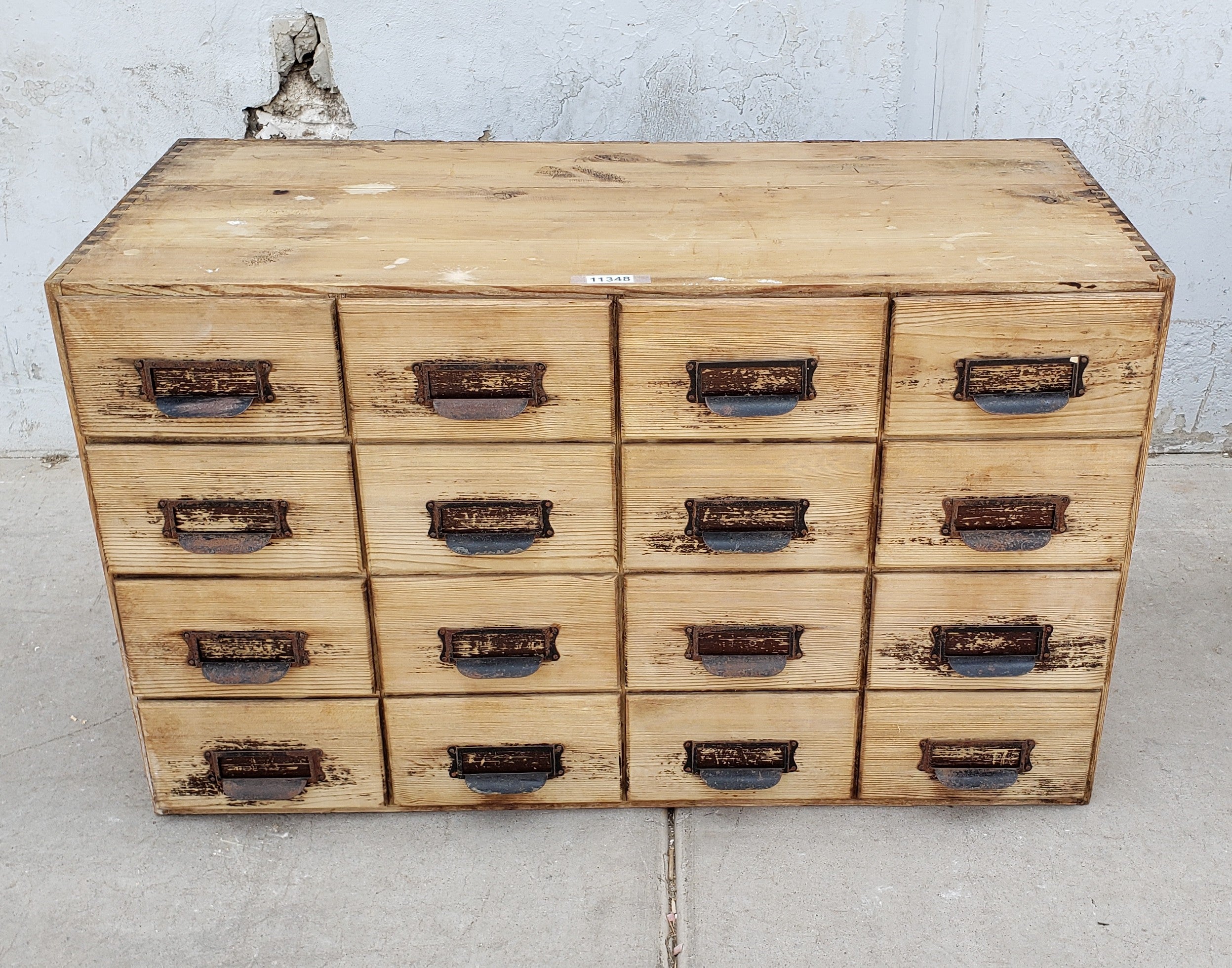 Antique Wooden Card Catalog (sold in individual sections) Antiquities