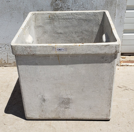 Square Belgian Concrete Planter