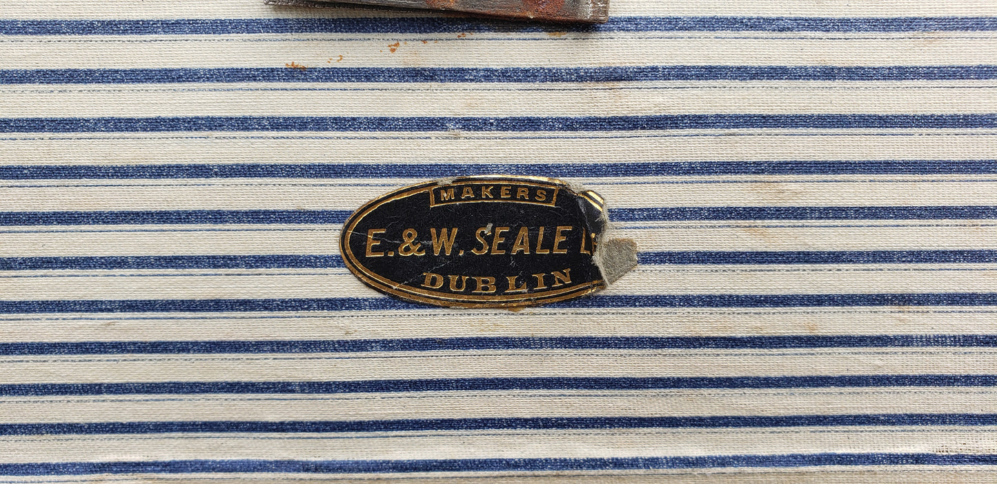 Antique E. & W. Seale Linen Trunk, Dublin