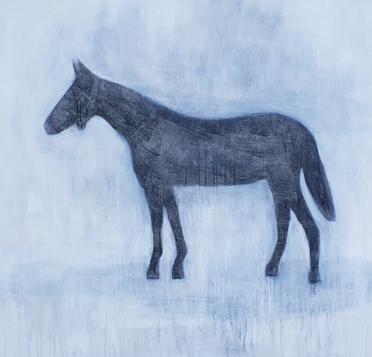 "Horse" Painting by Matt Priebe