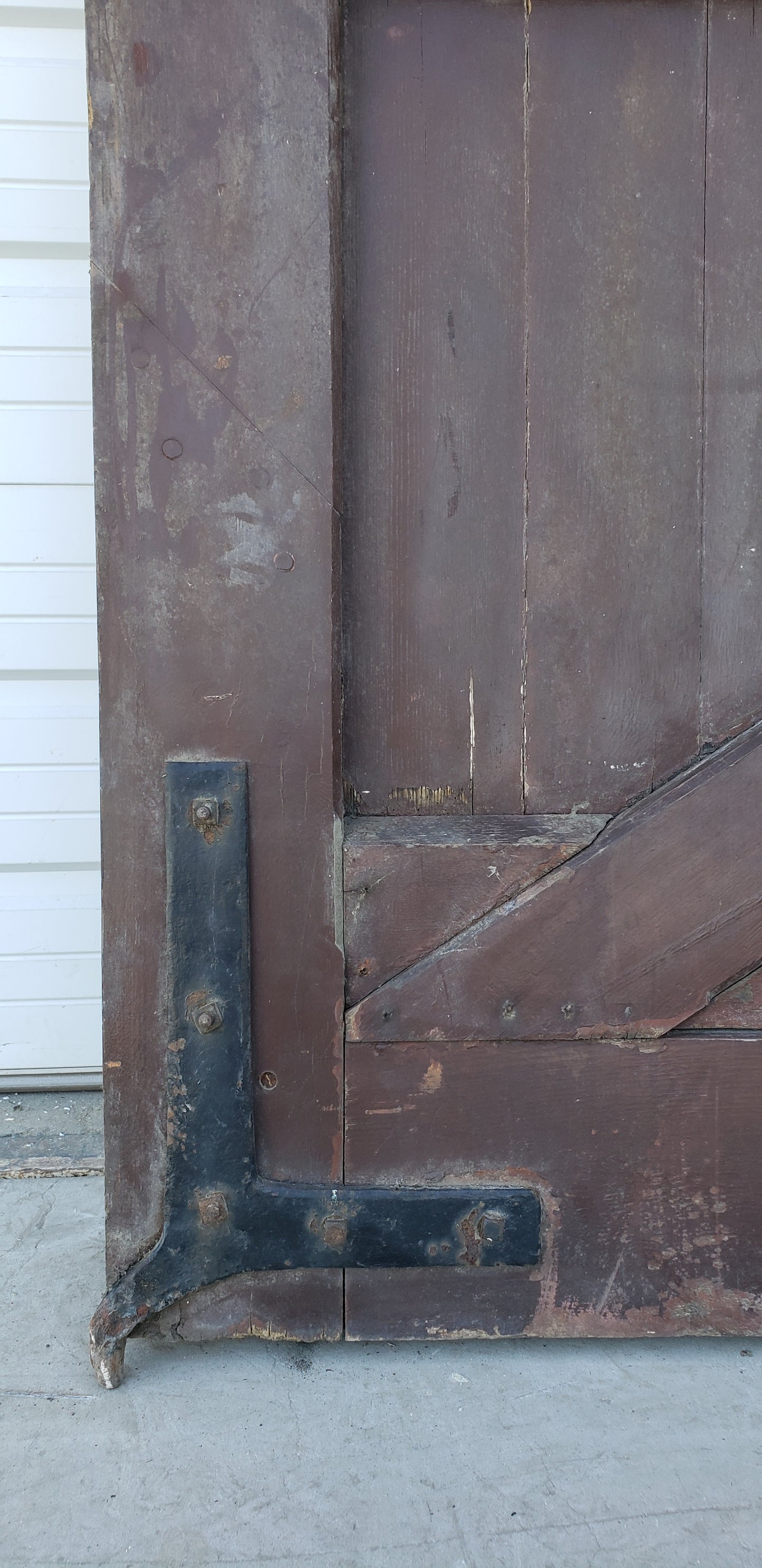 Pair of Large Antique European Barn Doors