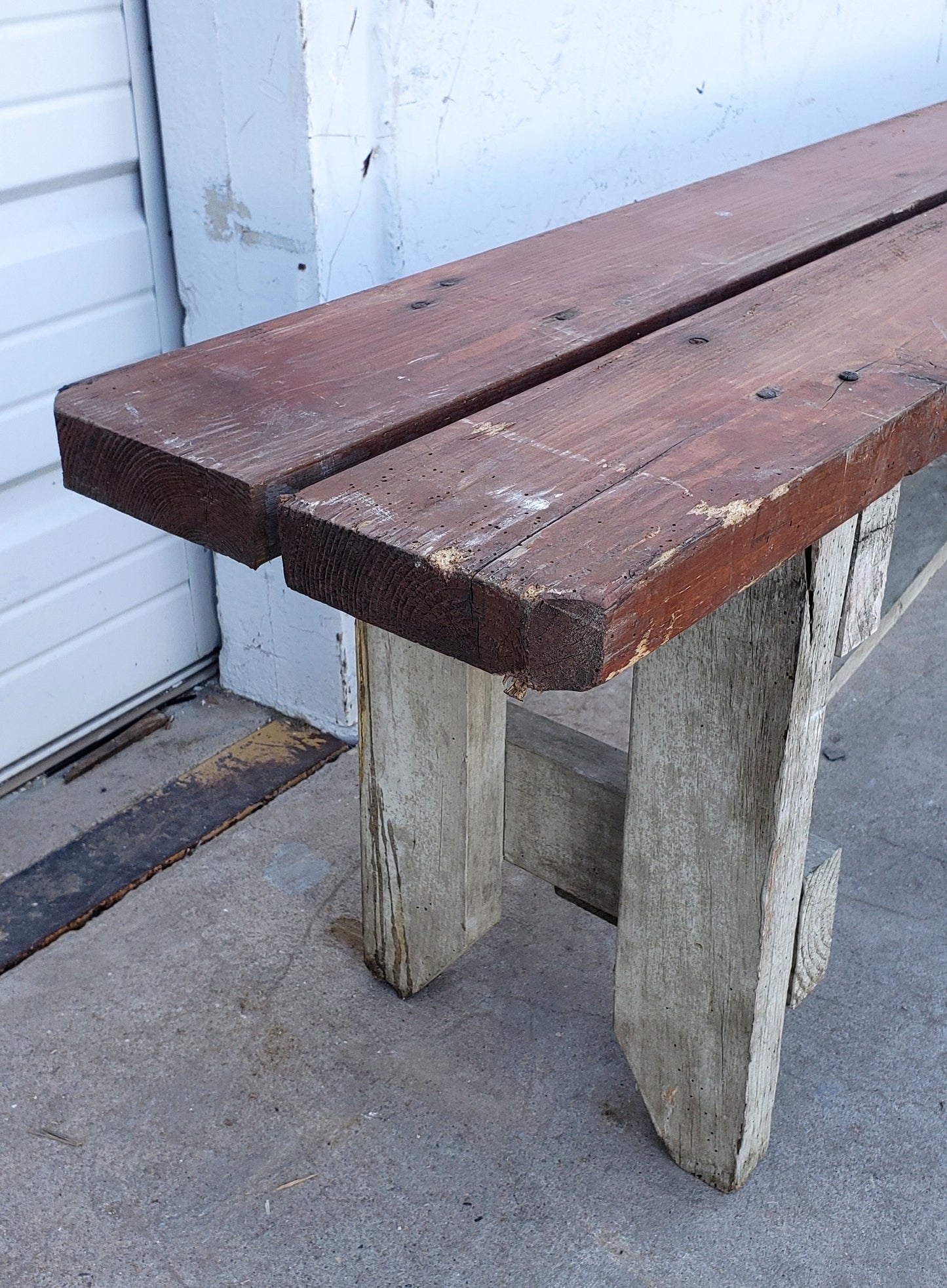 8 Ft Wood Camp Bench