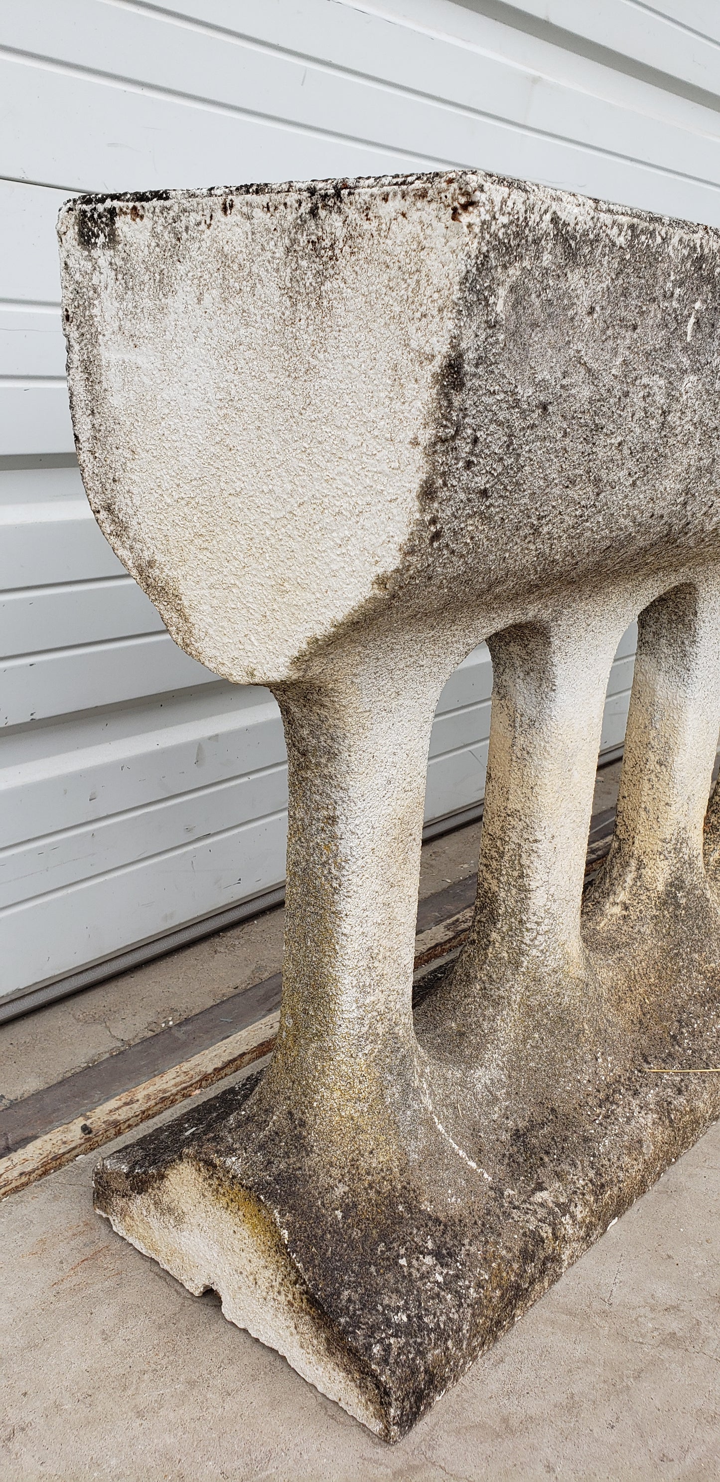 French Concrete Railing Planter